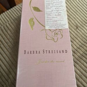 'BARBARA STREISAND  4 CD collectors pack.  Just for the Record' Box Set - Pink